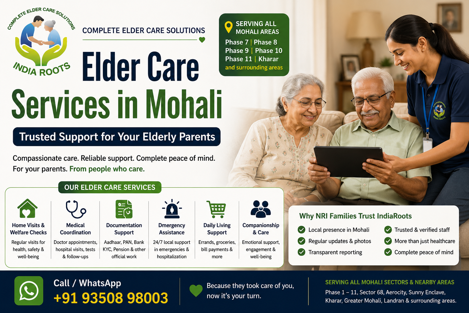 elder care services in mohali
