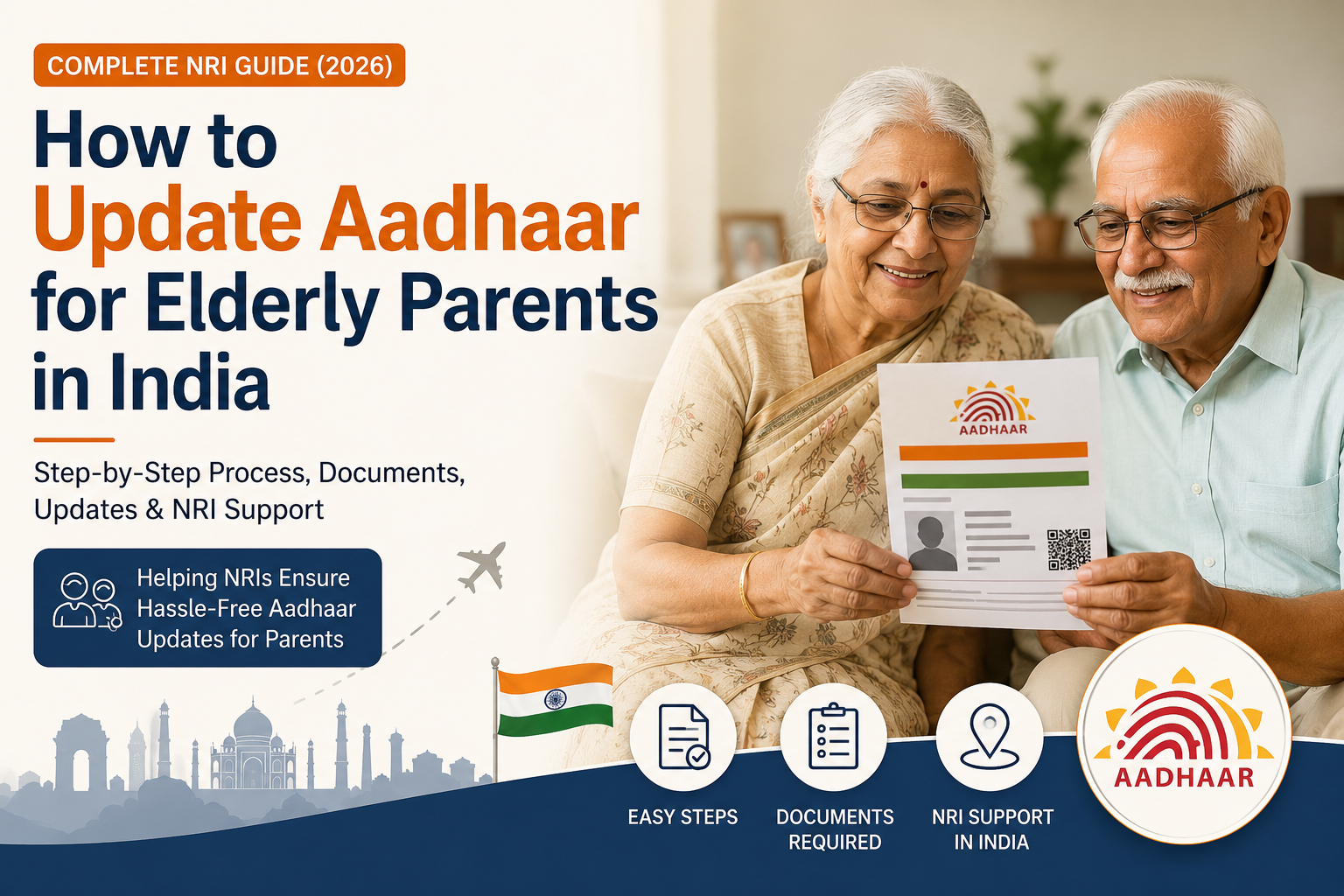 Aadhaar Update for Elderly Parents