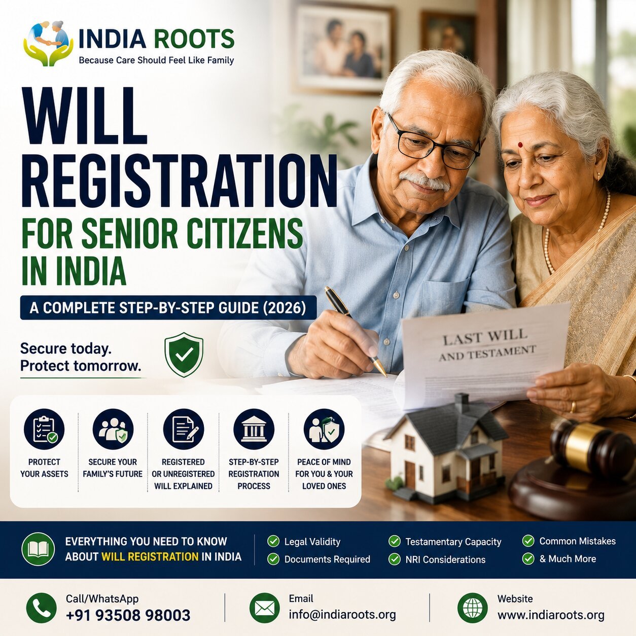 Will Registration for Senior Citizens in India